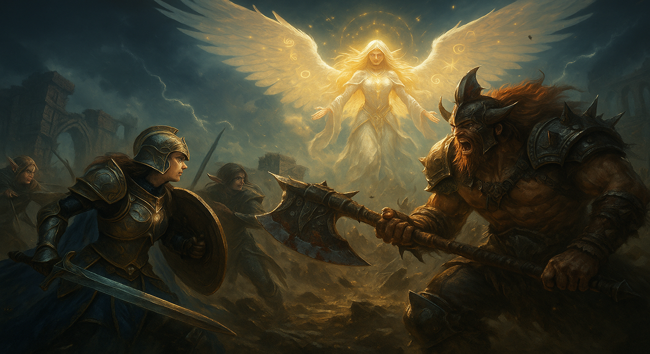 Shaiya Elarion — Boss raid ve fraksiyon savaşları